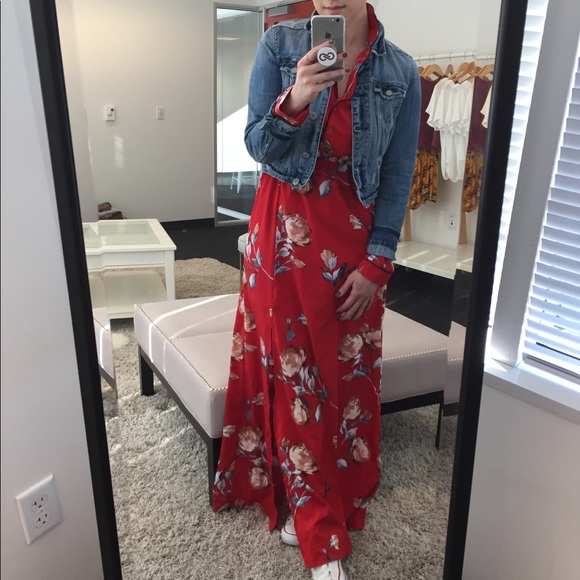 *LAST ONE* Floral Maxi Dress - Picture 7 of 7